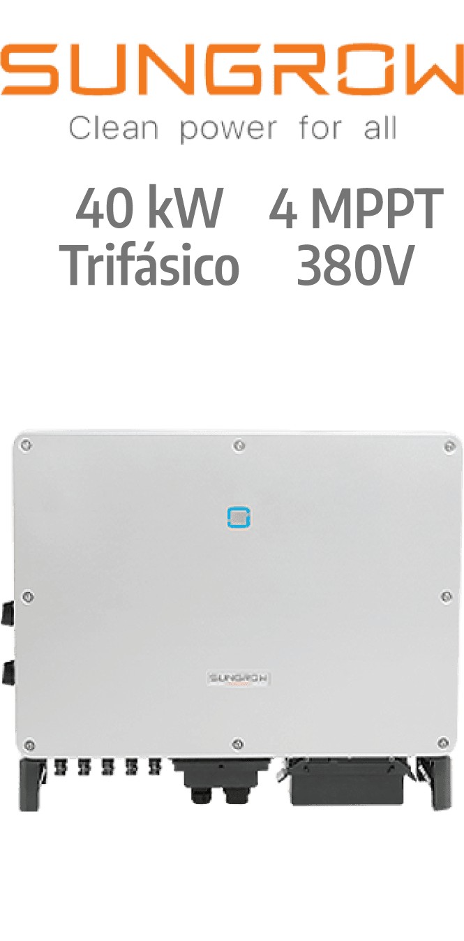 SUNGROW SG40CX - 380V - 4MPPT