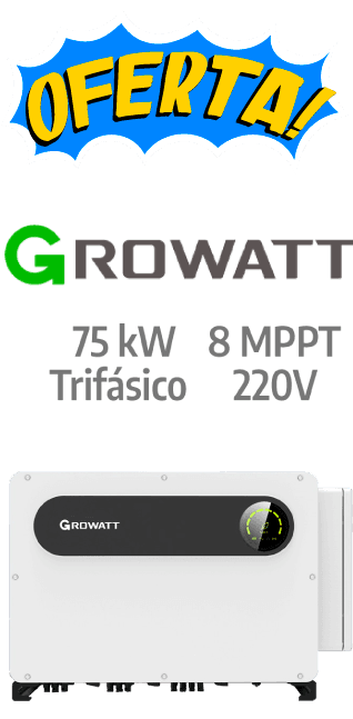 GROWATT MAX 75KTL3-XL 2 - 220V - 8MPPT