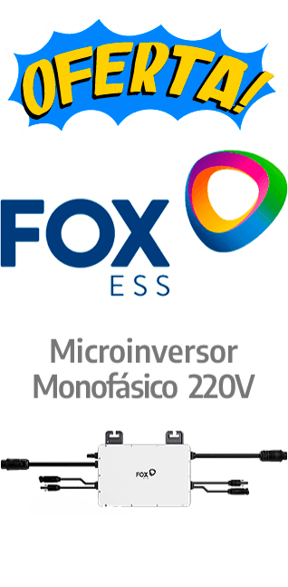 MICROINVERSOR FOXESS M1 - 1000W - 220V