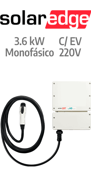 SOLAREDGE SE3680H - EV - 220V
