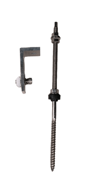 PARAFUSO PRISIONEIRO + SUPORTE L M10X300
