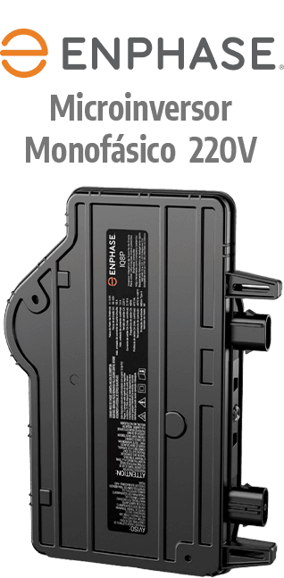 ENPHASE MICROINVERSOR 0,475KW - 220V - AFCI (IQ8P-72-2-BR)