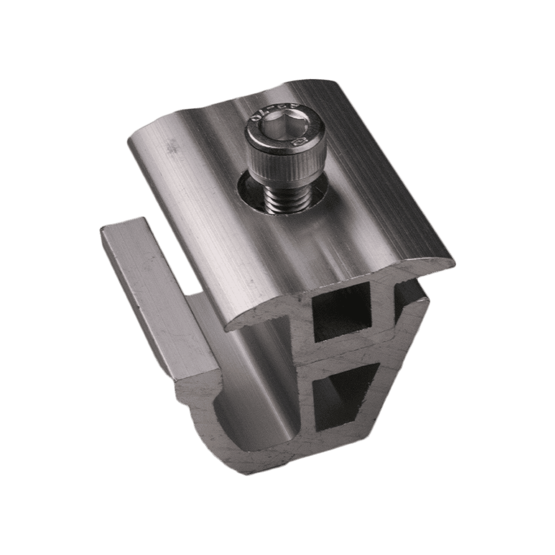 GRAMPO INTERMEDIARIO ALUM / INOX LS