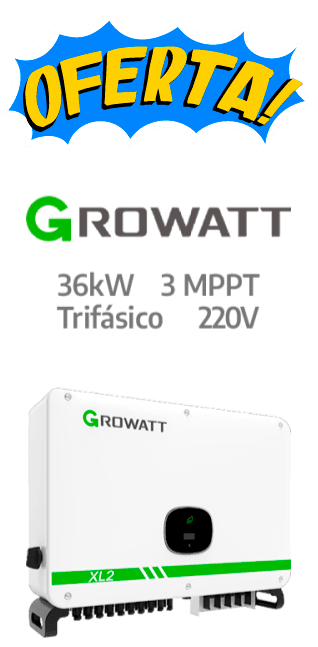 GROWATT MAC-36KTL3-XL2 - 220V - 3MPPT