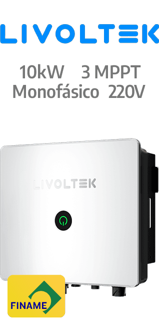 LIVOLTEK ON-GRID 10KW - 220V - 3MPPT - AFCI (GT1-10KT2)