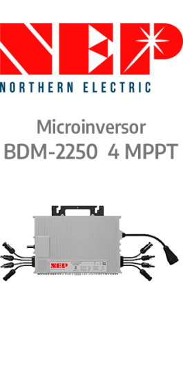 NEP MICROINVERSOR 2,25KW - 220V - COM CONECTOR (BDM-2250)