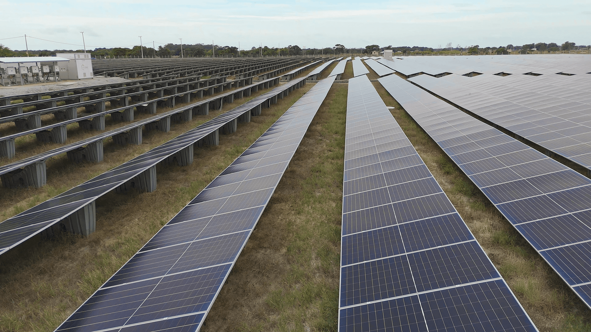 Lastro Solar Fortlev instalado em usina fotovoltaica