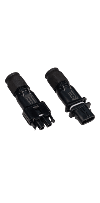 PAR DE CONECTOR P/ CABO-Q ENPHASE