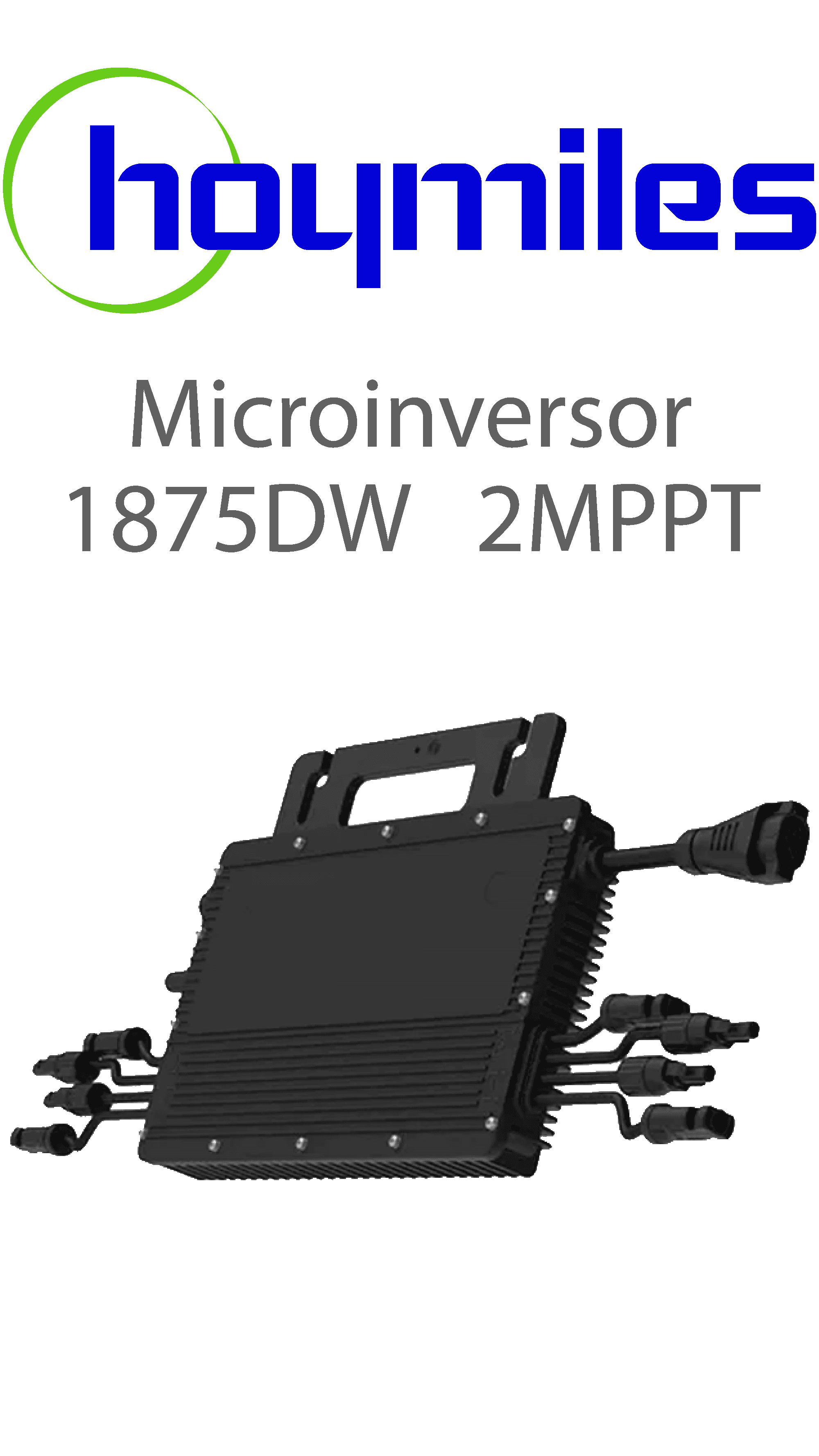 HOYMILES MICROINVERSOR 1,875KW - 220V (HMS-1875DW-4T)